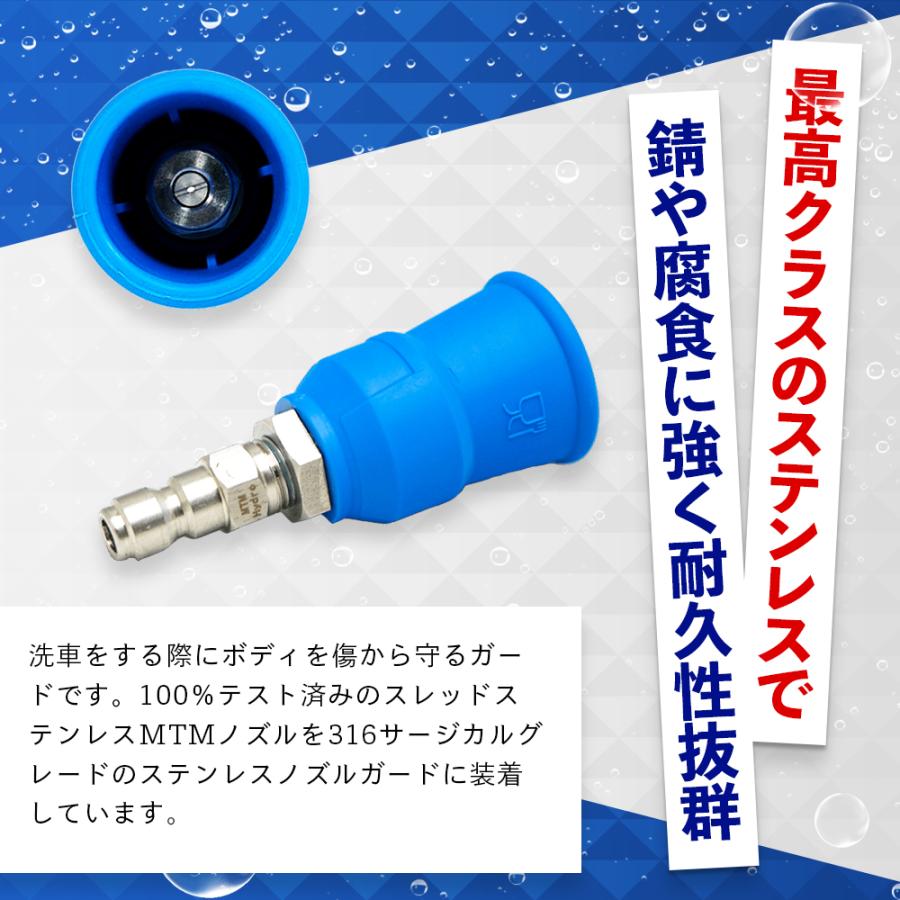 MTM Hydro アクアライン ノズルガード 高圧ノズル カバー付き MTM Hydro アクアライン ノズルガード 高圧ノズル カバー付き