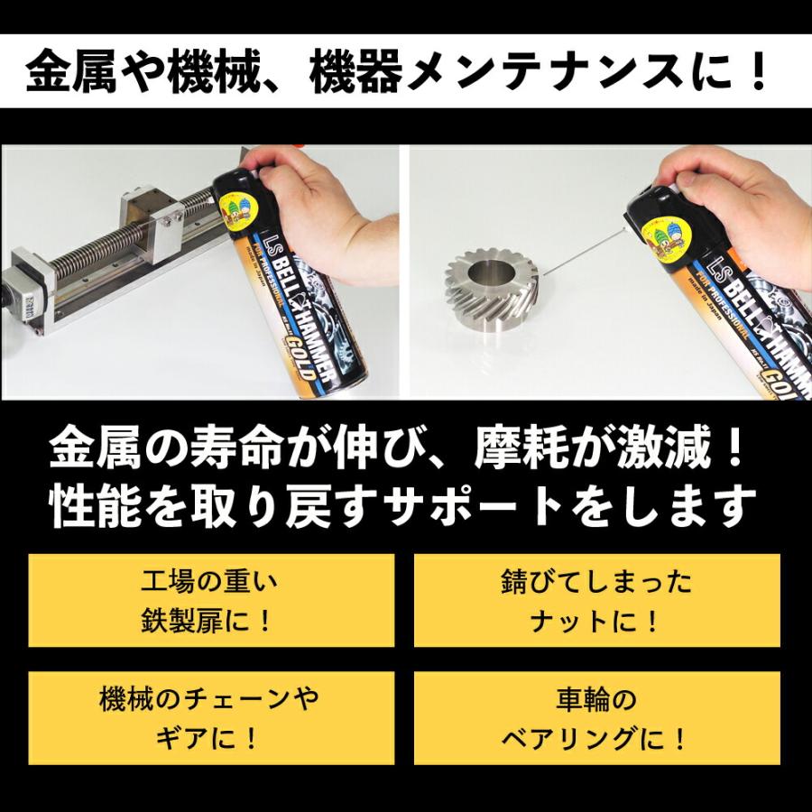 超極圧潤滑剤 LSベルハンマー ゴールド スプレー 原液 1000ml 防 超極圧潤滑剤 LSベルハンマー ゴールド スプレー 原液 1000ml 防