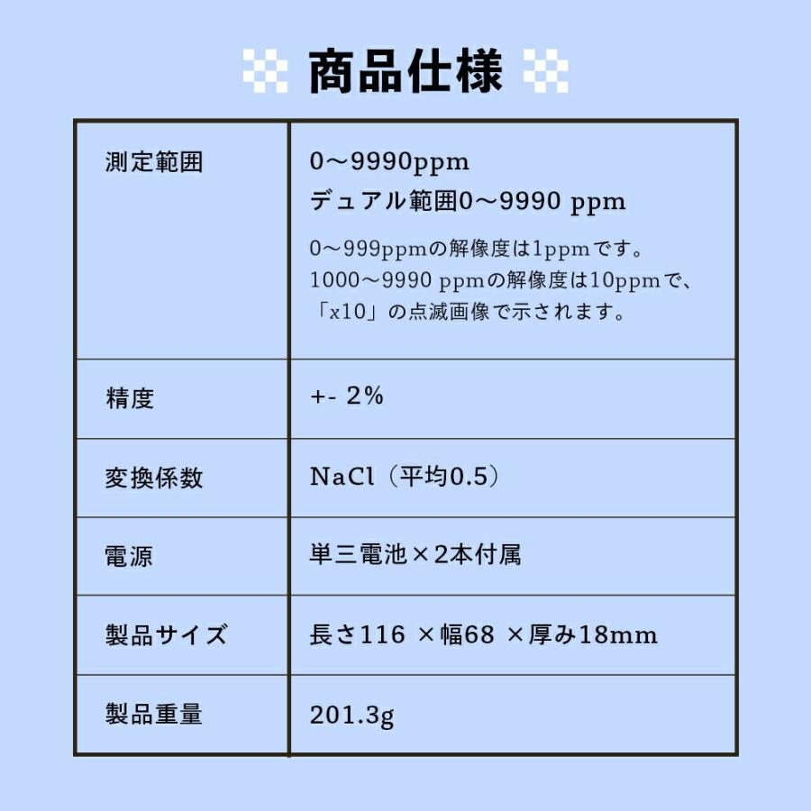 HMデジタル HM Digital DM2 商用デュアルインライン TDSモニター 水質