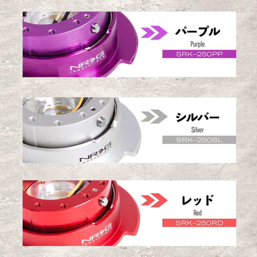 NRG SRK-250 革新的な クイックリリースキット 2.5 NRG SRK-250 革新的な クイックリリースキット 2.5