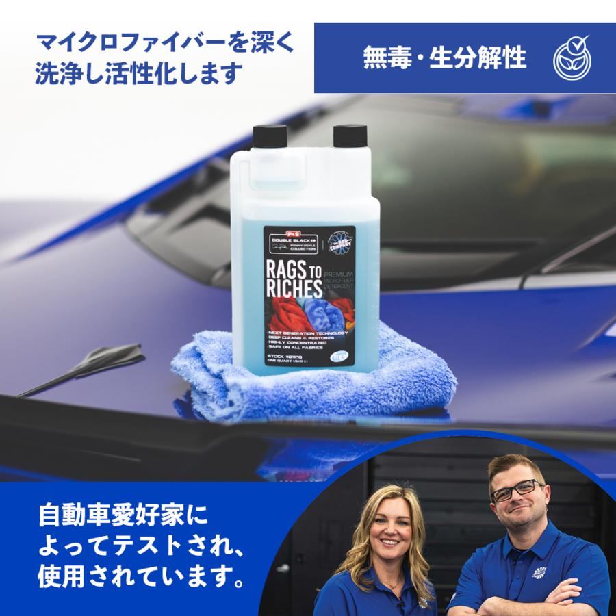 P&S ラグズトゥリッチーズ マイクロファイバーウォッシュ 946mL 日本