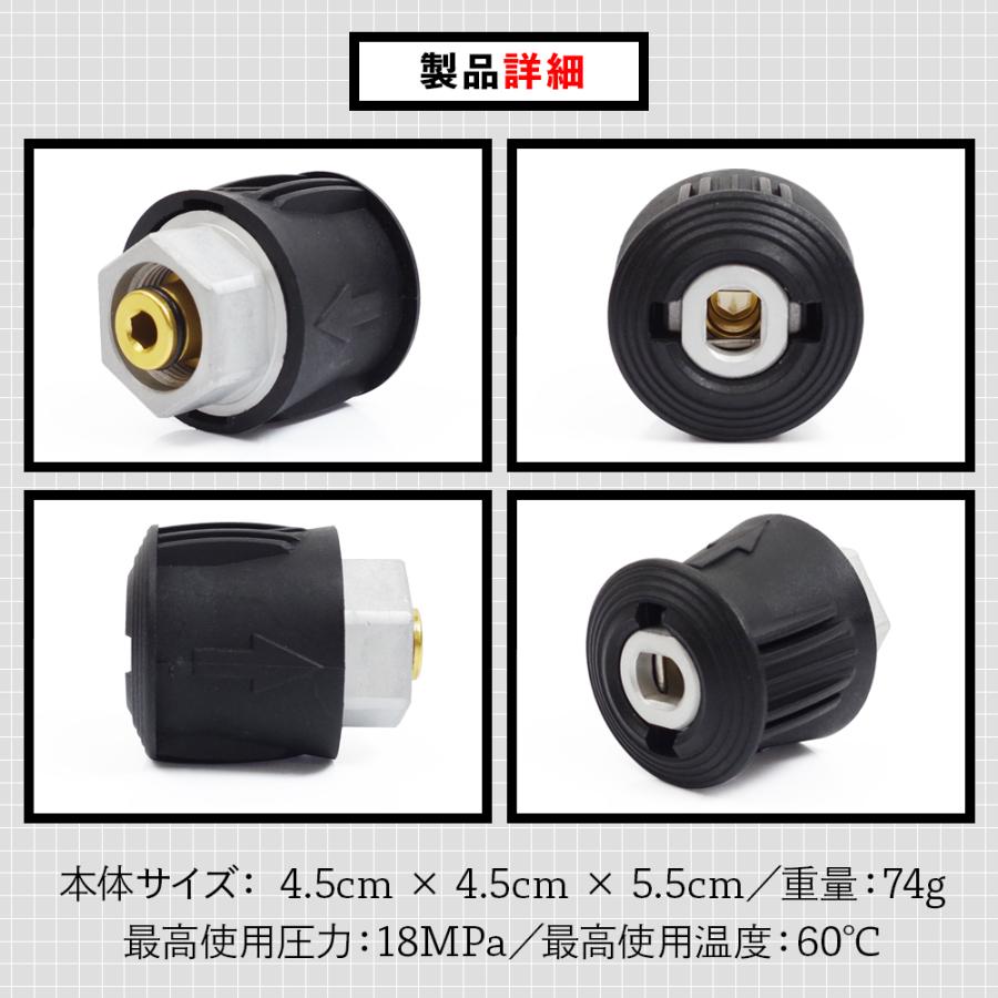 active 高圧洗浄機用ショートガン　ケルヒャー クイックカップリング接続済 クイックカップリングセット - 高圧洗浄機用アクセサリー | ケルヒャー