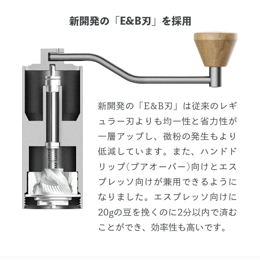タイムモア TIME MORE SLIM Plus 手挽き コーヒーグラインダー