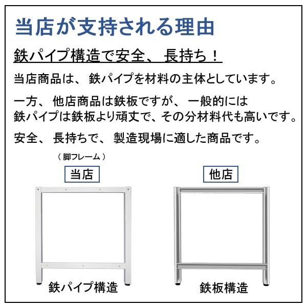 作業台　1800&times;600&times;H740　アイボリー　1台　ST-1860-IV