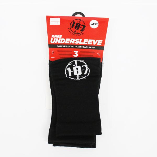 187 KILLER PADS スケートボード スケボー 膝 KNEE UNDERSLEEVE 3PAIRS