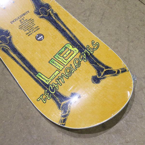 26-27モデル LIB TECH リブテック スノーボード DOUGH BOY ダウボーイ 185cm ディレクショナルツイン キャンバー オールラウンド フリーライディングの画像