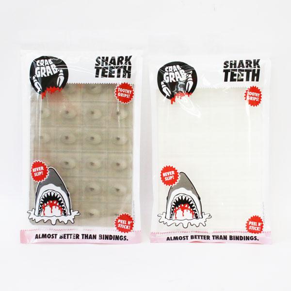 CRAB GRAB クラブグラブ スノーボード デッキパッド SHARK TEETH シャークティース 滑り止め 透明 クリア CLEAR
