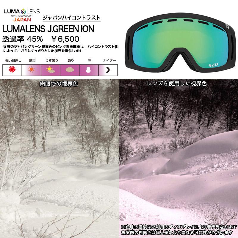 DRAGON ドラゴン スノーボード ゴーグル D1 スペアレンズ ディーワン SPAIR LENS ジャパンルーマレンズ LUMA ハイ