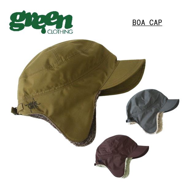 green（グリーン） GREEN CLOTHING グリーンクロージング BOA CAP