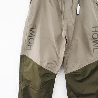 22-23モデル HOWL ハウル スノーボード ウェア パンツ NO WHERE PANT 太め ジョガーパンツ ルーズフィット DWS 撥水加工 グラトリの画像