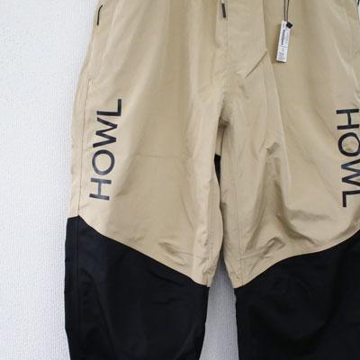 22-23モデル HOWL ハウル スノーボード ウェア パンツ NO WHERE PANT 太め ジョガーパンツ ルーズフィット DWS 撥水加工 グラトリの画像