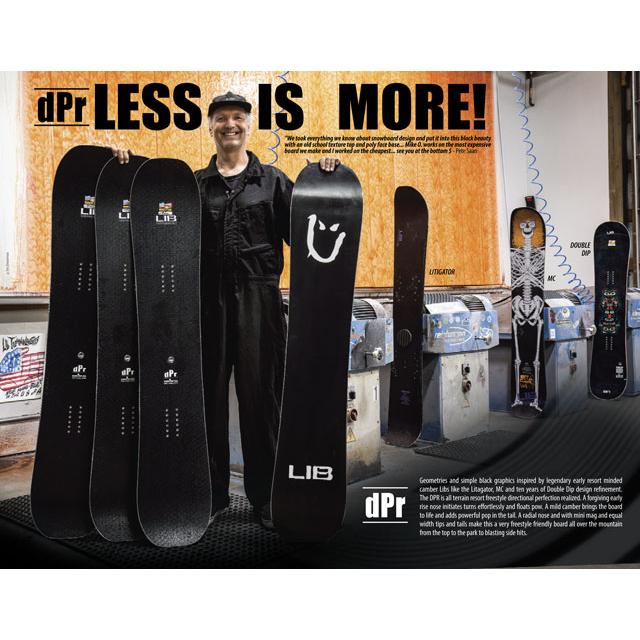LIB TECH（リブテック） 25-26モデル メンズ スノーボード DPR ディー