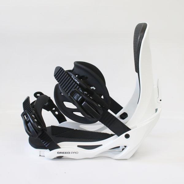 【交渉可】スノーボード用ビンディング LINK GREED PRO Mサイズ LINK（リンク） ユニセックス スノーボード ビンディング GREED PRO