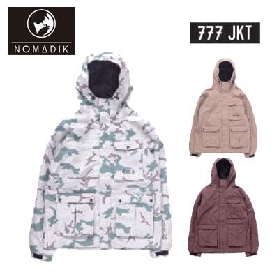 極美品　スノーボード　ウェア　ジャケットnomadik 777 XL 23-24モデル NOMADIK ノマディック 777 JK スリーセブン