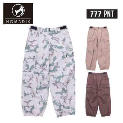 23-24モデル NOMADIK ノマディック 777 PT スリーセブンパンツ 3 23-24モデル NOMADIK ノマディック 777 PT スリーセブンパンツ 3