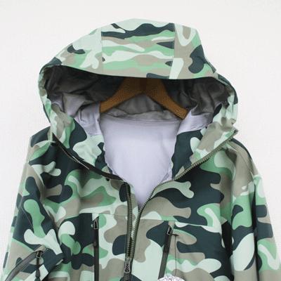 P,RHYTHM プリズム スノーボード ウェア ジャケット PEAK JACKET CAMO