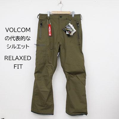 VOLCOM ボルコム スノーボード ウェア メンズ パンツ L GORE TEX PANT エルゴア DTK カーキ S M L XL SNOWBOARD WEAR ゴアテックス 型落ち｜steep-line｜02