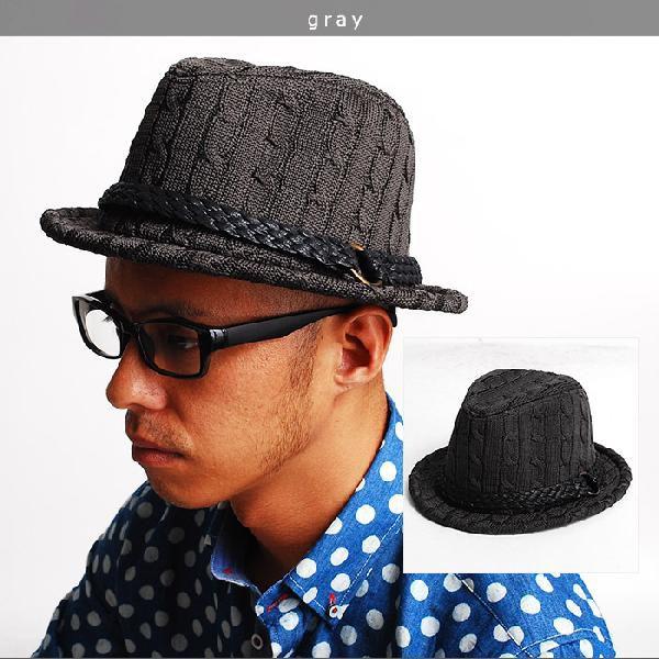 ハット ケーブル編みマニッシュハット/帽子/HAT |  | 02