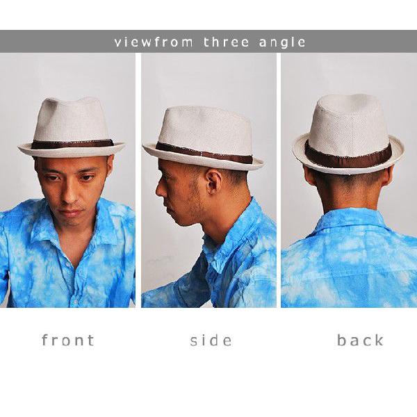 ハット サマー千鳥ステッチマニッシュハット |  | 03