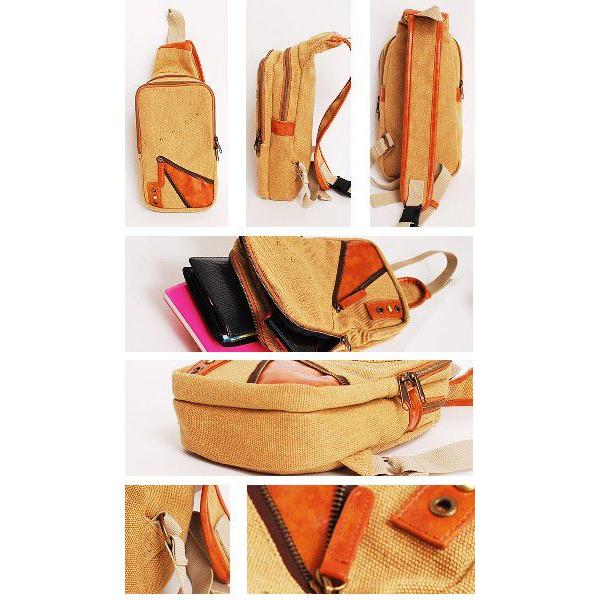 ボディーバック zipデザインキャンバスボディーバック |  | 01