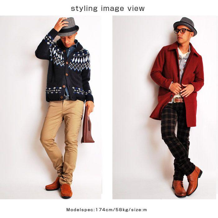 ニットカーデ ネイティブ オルティガ 求心柄ショールエリニットカーディガン メンズ セーター ニット |  | 05