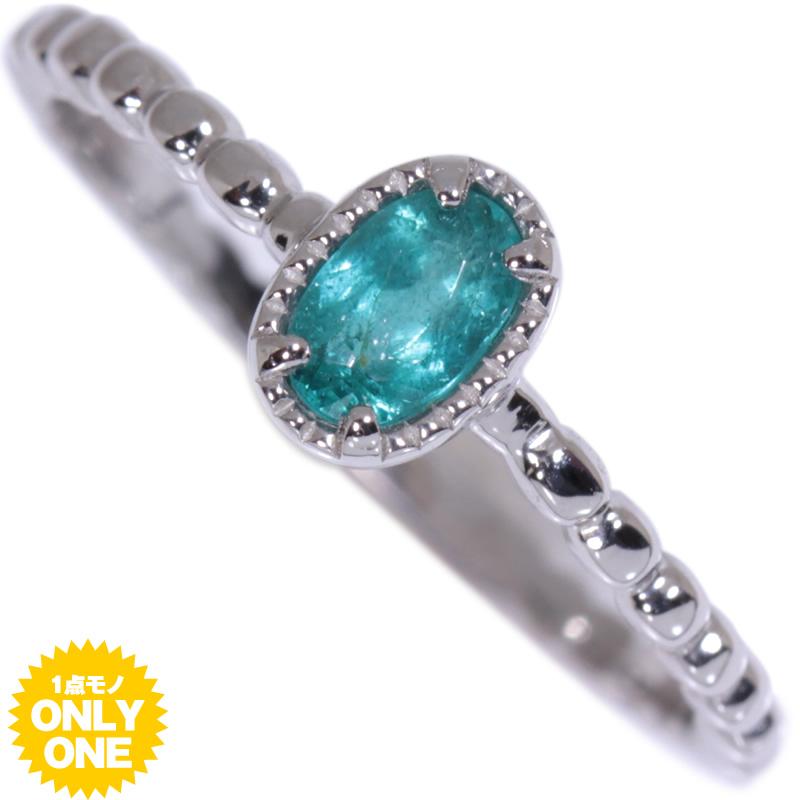【1点モノ商品】Pt900 パライバトルマリンリング　0.26ct | 