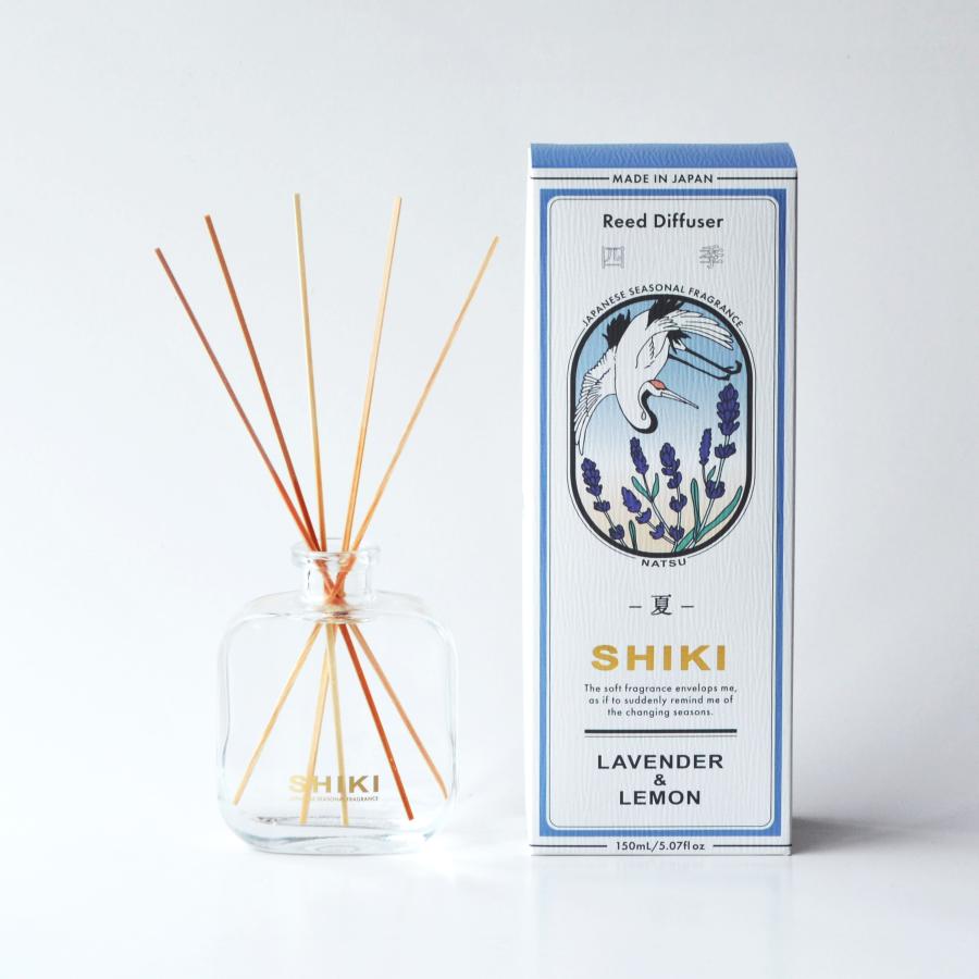公式直営店】SHIKI ディフューザー 夏 / LAVENDER & LEMON（150mL