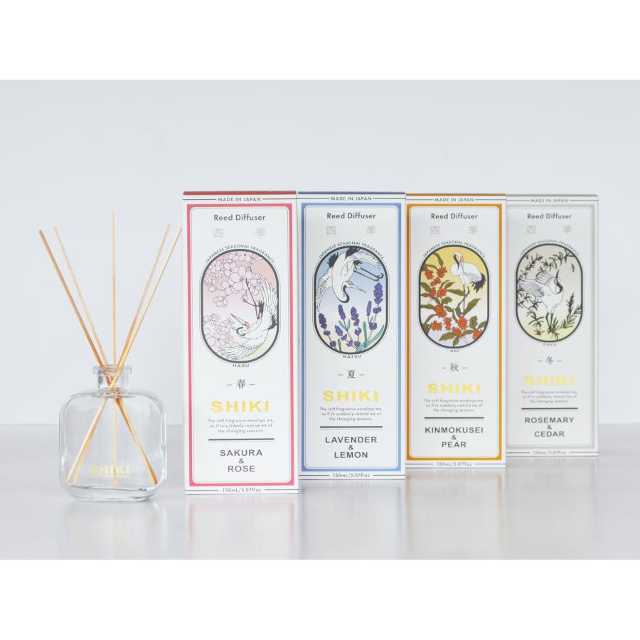 公式直営店】SHIKI ディフューザー 秋 / KINMOKUSEI & PEAR（150mL