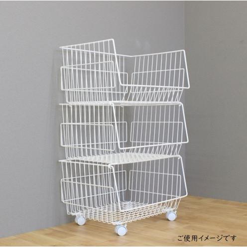バスケットワゴン50 上段カゴ 1個入 クローゼット 収納 バスケットワゴン50 上段カゴ 1個入 クローゼット 収納