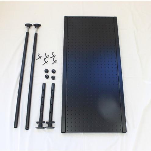 ステラNEXT 突っ張りパンチングパネル 000529 (W600, 黒) Amazon.co