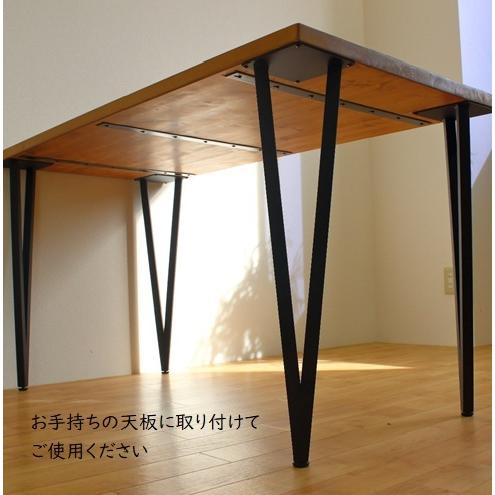 V字テーブル脚 4本セット テーブル 脚 高さ68cm アイアン V字テーブル脚 4本セット テーブル 脚 高さ68cm アイアン