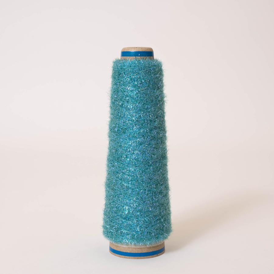 引き揃え糸におすすめ ブルーパールモール 20g(約60m 引き揃え糸におすすめ ブルーパールモール 20g(約60m