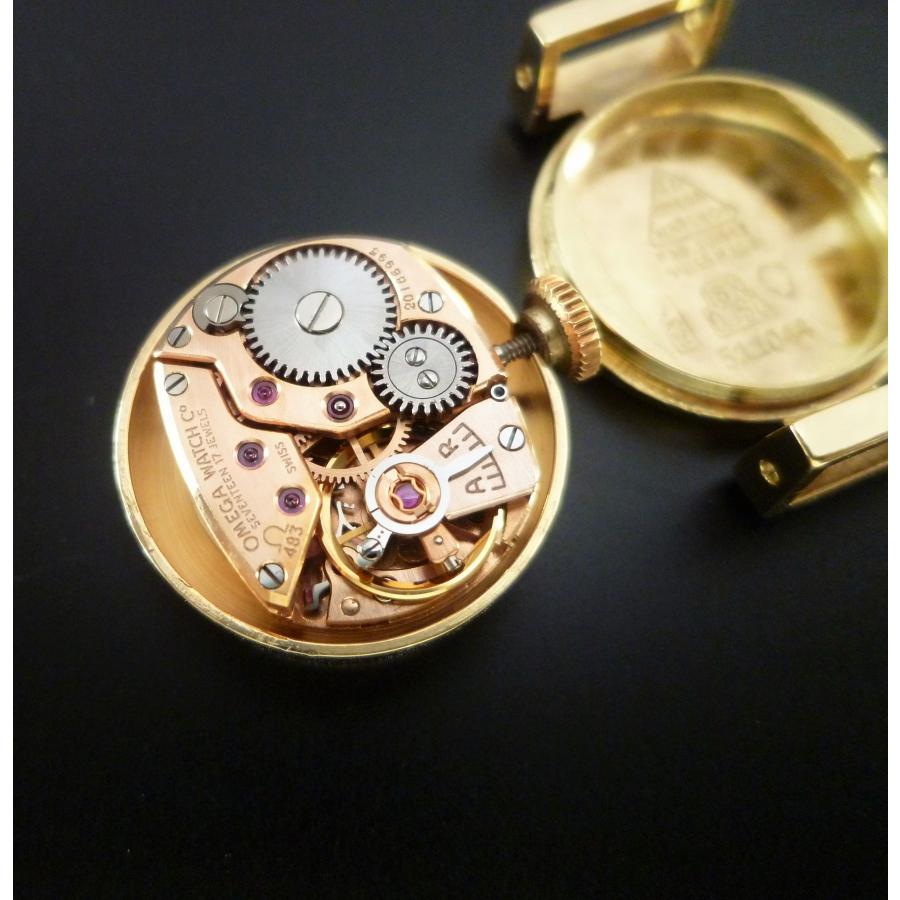 OMEGA オメガ レディース アンティーク 1963年製 18K金無垢 手 OMEGA オメガ レディース アンティーク 1963年製 18K金無垢 手