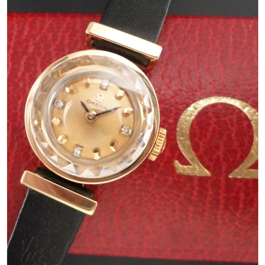 OMEGA オメガ レディース アンティーク 1963年製 18K金無垢 手 OMEGA オメガ レディース アンティーク 1963年製 18K金無垢 手
