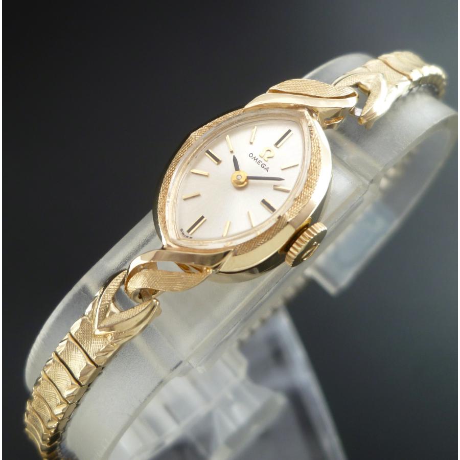 オメガ OMEGA 1969年製 14Ｋ金無垢 レディース アンティーク 手巻き｜stella-20watch｜03