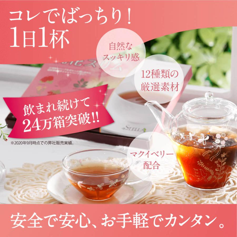 桃花スリム(30包入)1箱 ルイボス ショウガ ローズヒップ 12種の植物