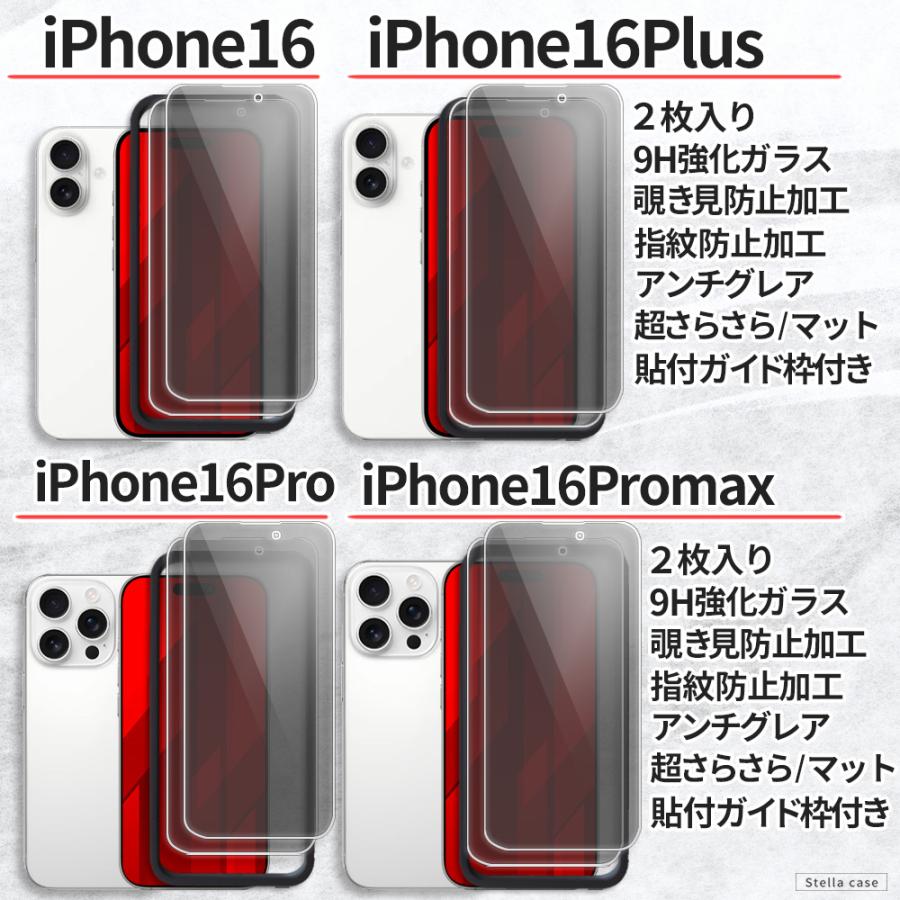 2枚入 iPhone SE3 SE2 SE ガラスフィルム 覗き見防止 さらさら マット