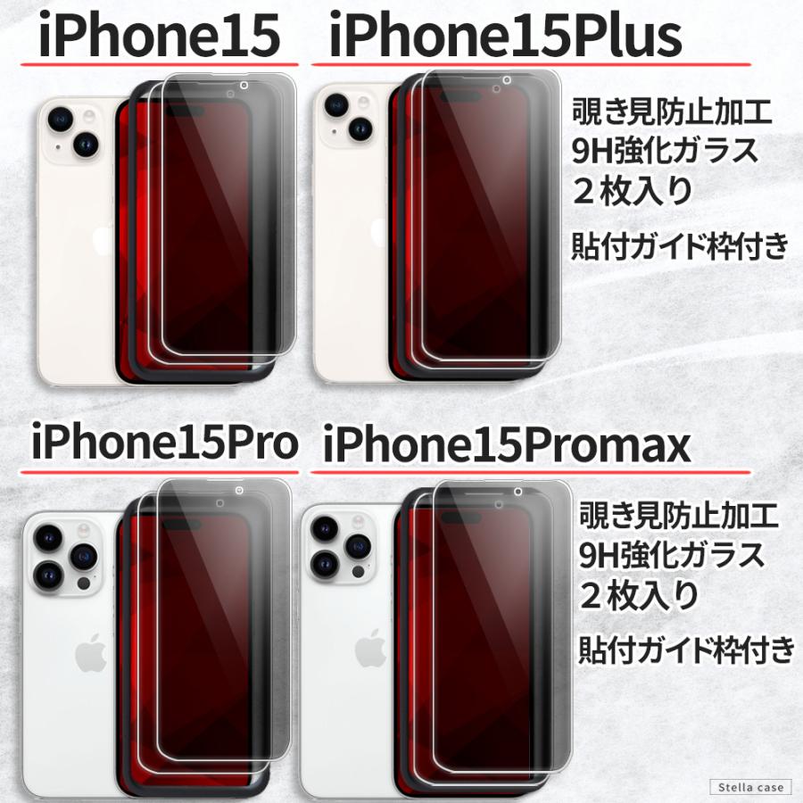 2枚入 ガイド枠付 iPhone SE3 SE2 SE ガラスフィルム 覗き見防止 11 12