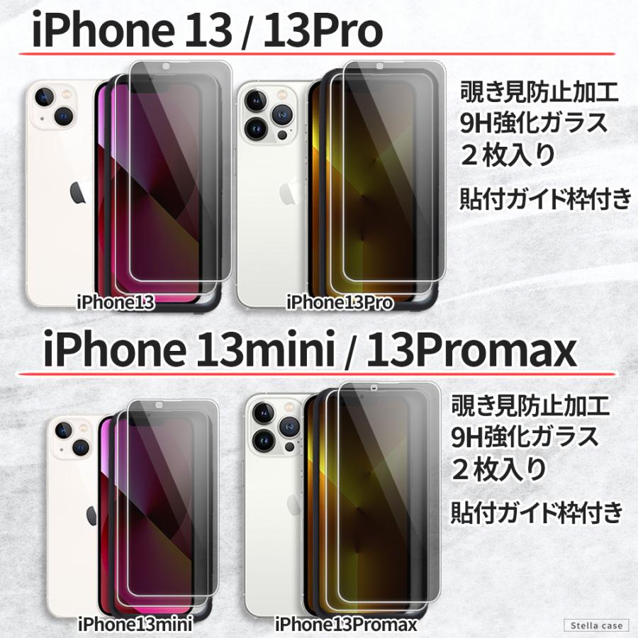 2枚入 ガイド枠付 iPhone SE3 SE2 SE ガラスフィルム 覗き見防止 11 12