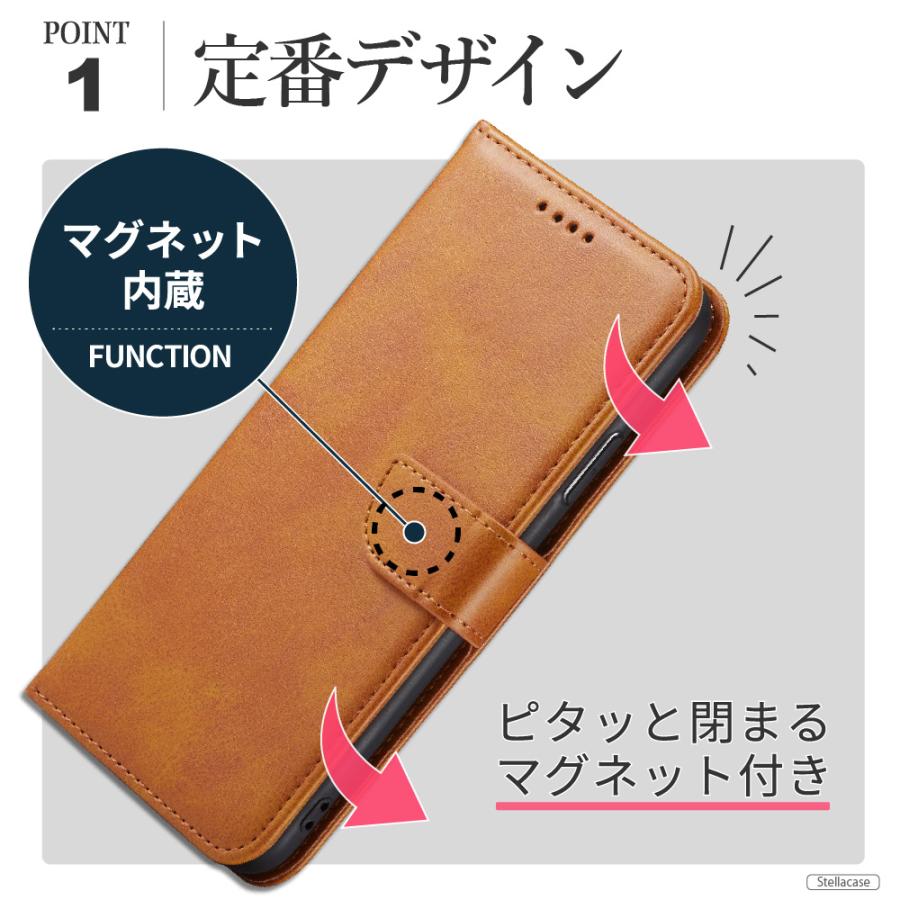 Android One S8 S9 S10 ケース Android One S6 S7 ケース S10-KC S9-KC カバー 手帳型ケース スマホケース ベーシック おしゃれ 耐衝撃 アンドロイドワン | Android One | 05