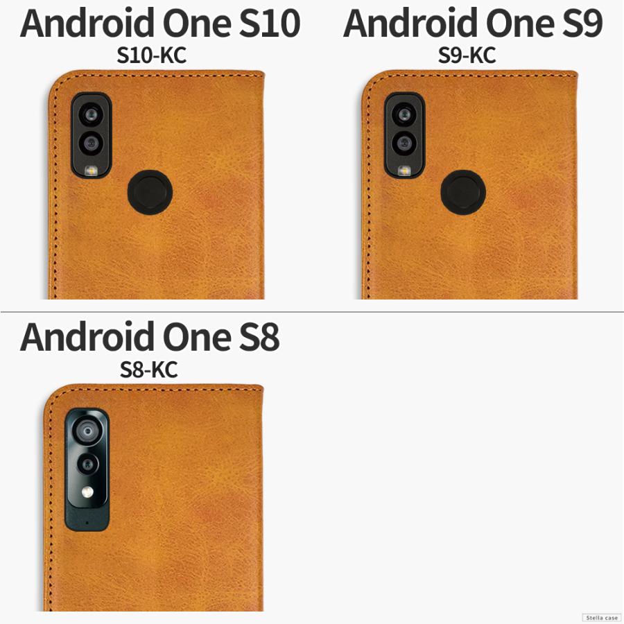 Android One S8 S9 S10 ケース 手帳型 S10-KC S9-KC S8-KC カバー 手帳型ケース スマホケース シンプル マグネット おしゃれ 耐衝撃 アンドロイド ワン｜stellacase｜03