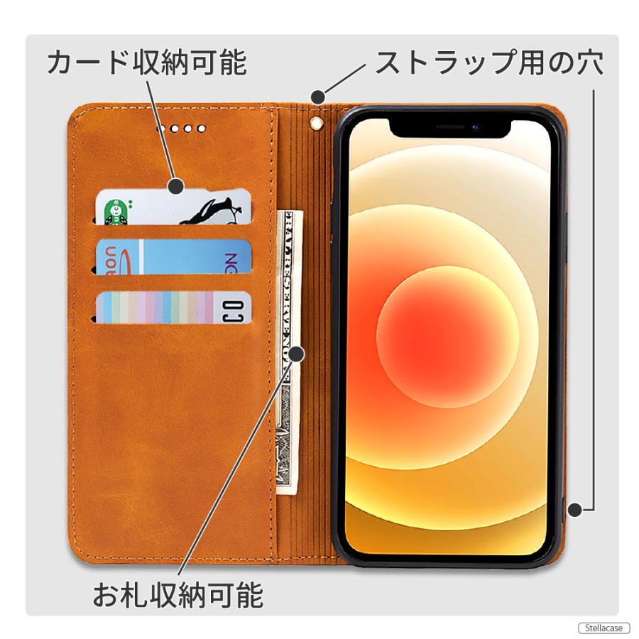 AQUOS sense7 Plus sense8 ケース 手帳型 AQUOS sense6 sense6s wish wish2 wish3 ケース 手帳 AQUOS sense4 lite basic ケース sense5G R8 ケース シンプル｜stellacase｜06