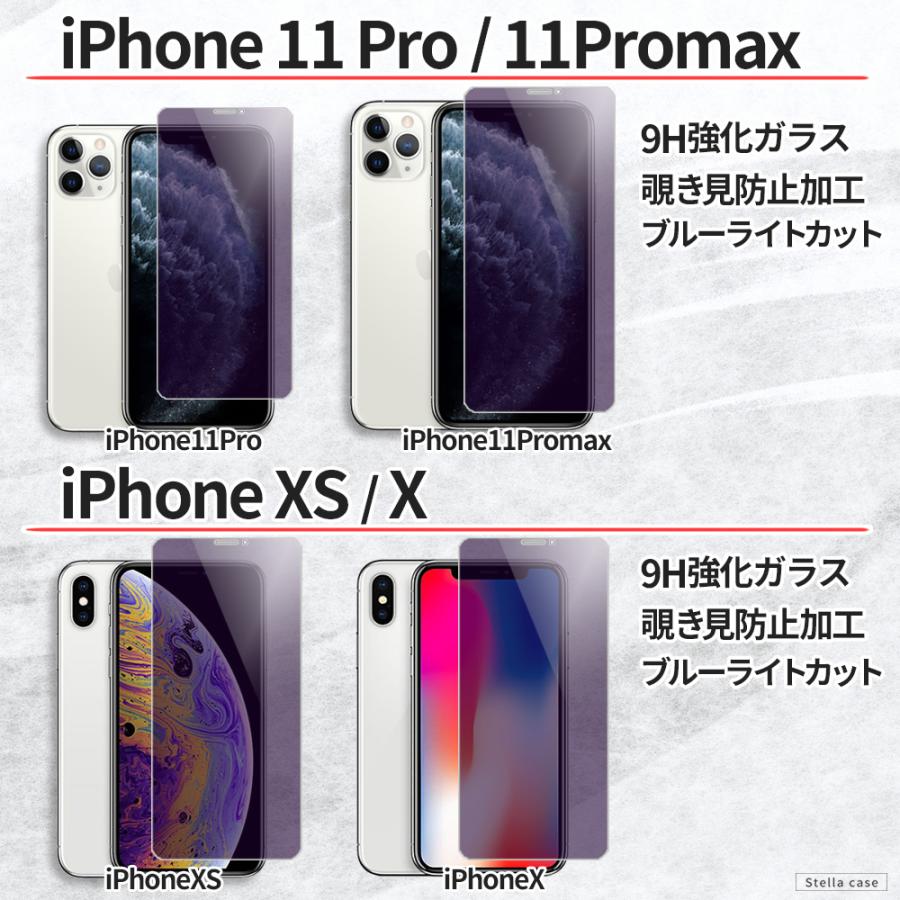 iPhone 保護フィルム 覗き見防止 ブルーライトカット iPhone SE SE2 SE3 フィルム iPhone 11 12 13 14 15 ガラスフィルム iPhone XS Plus mini Pro Max フィルム｜stellacase｜07