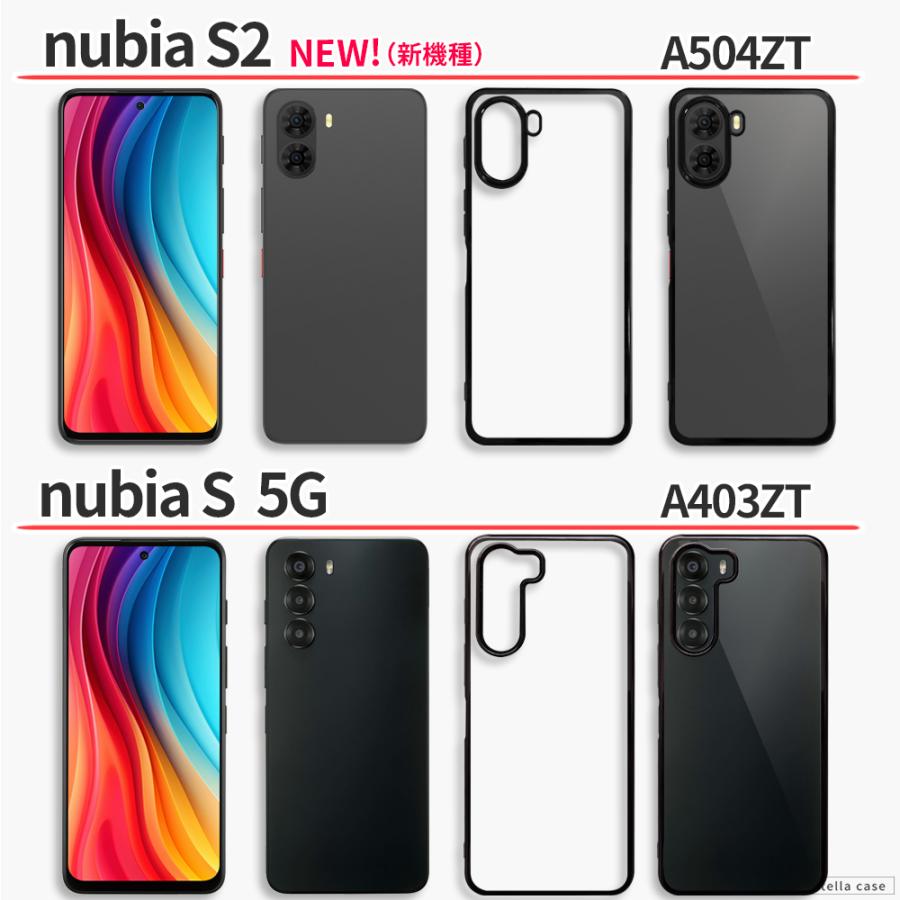 ZTE Libero 5G IV III ケース Nubia S2 S 5G ケース 耐衝撃 クリア