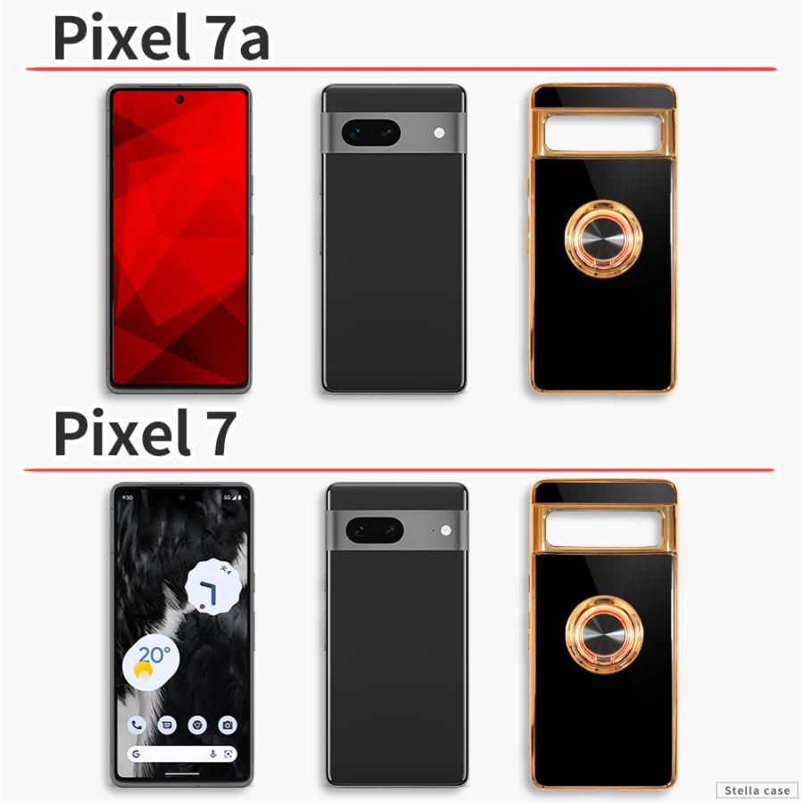 Google Pixel 8a 9 9a ケース リング付 6a 7 7a 8 7Pro 8Pro