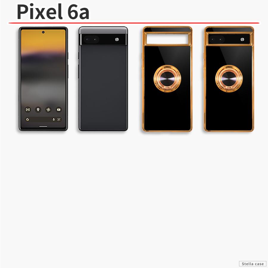 Google Pixel 9 9a 10 ケース リング付 6a 7 7a 8 8a 9Pro 10Pro XL