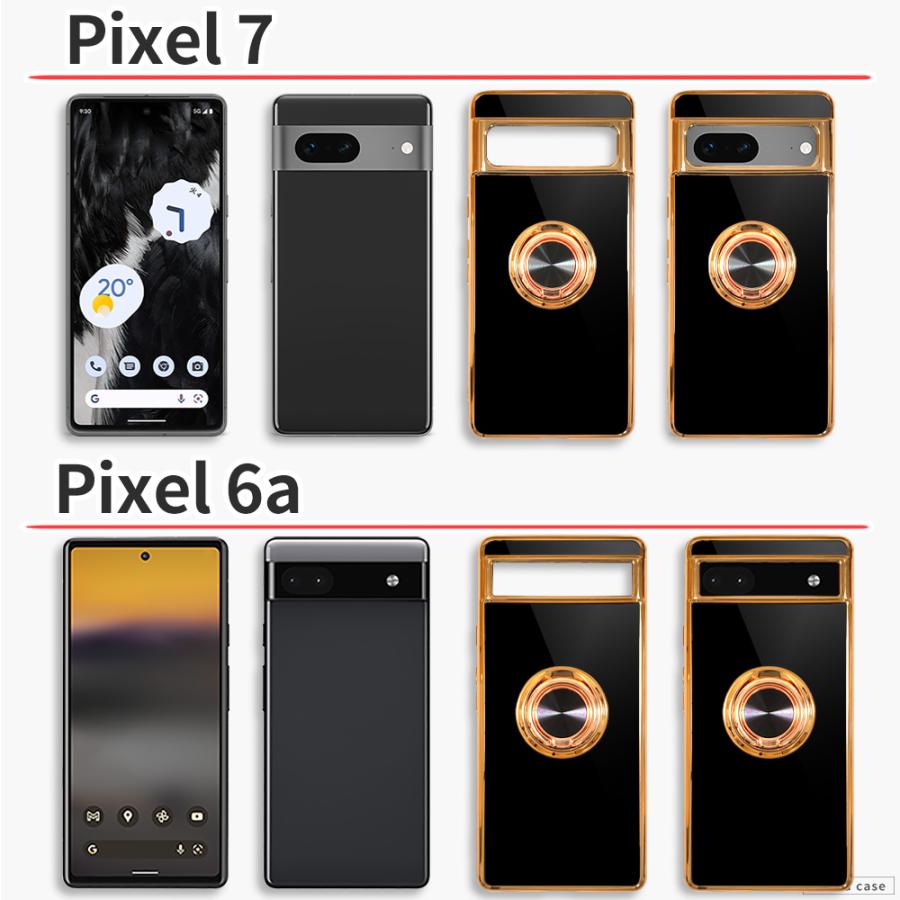 Google Pixel Pixel9a Pixel10 Pixel10a ケース リング付 6a 7 7a 8 8a