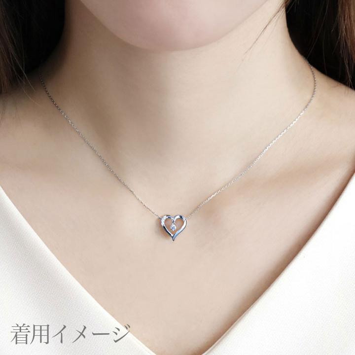 ダンシングストーン ネックレス クロスフォーニューヨーク ハート 