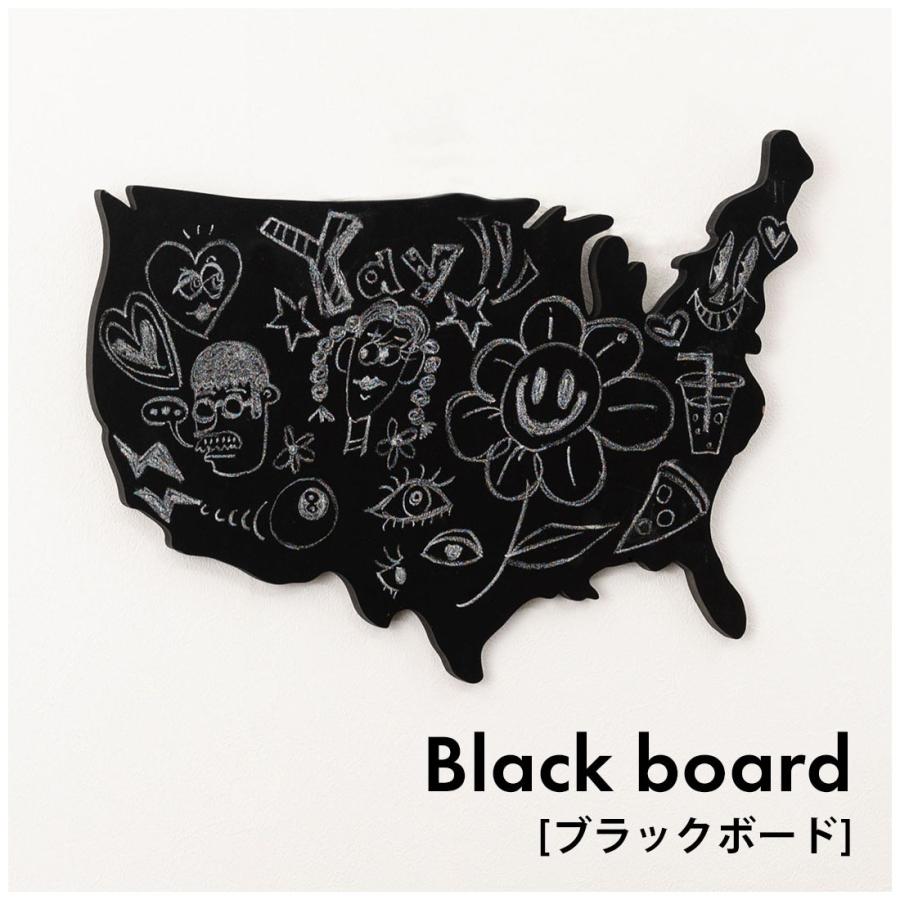 ブラックボード 黒板 木製 繊維板 壁掛け 枠なし USA アートボード アートパネル ディスプレイ 幅62×高さ41cm S おしゃれ シンプル 新生活 |  | 02