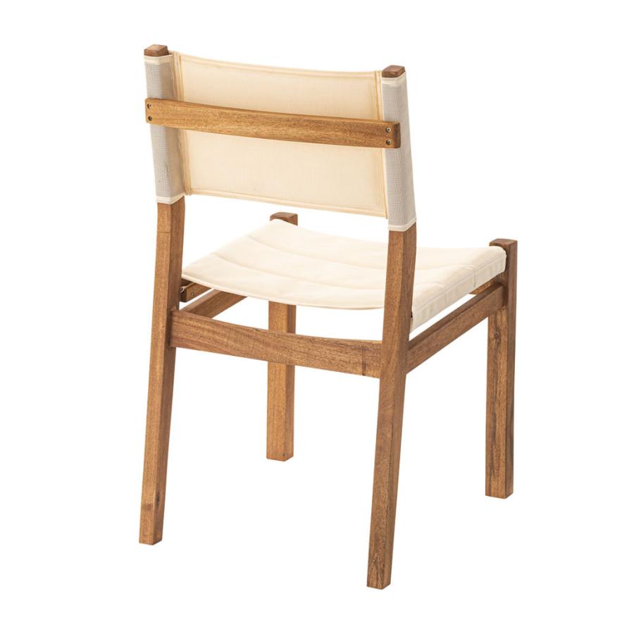 ダイニングチェア おしゃれ 木製 肘なし アームレス ダイニングチェアー チェア 椅子 メッシュ ウレタン 食卓椅子 アカシア |  | 14